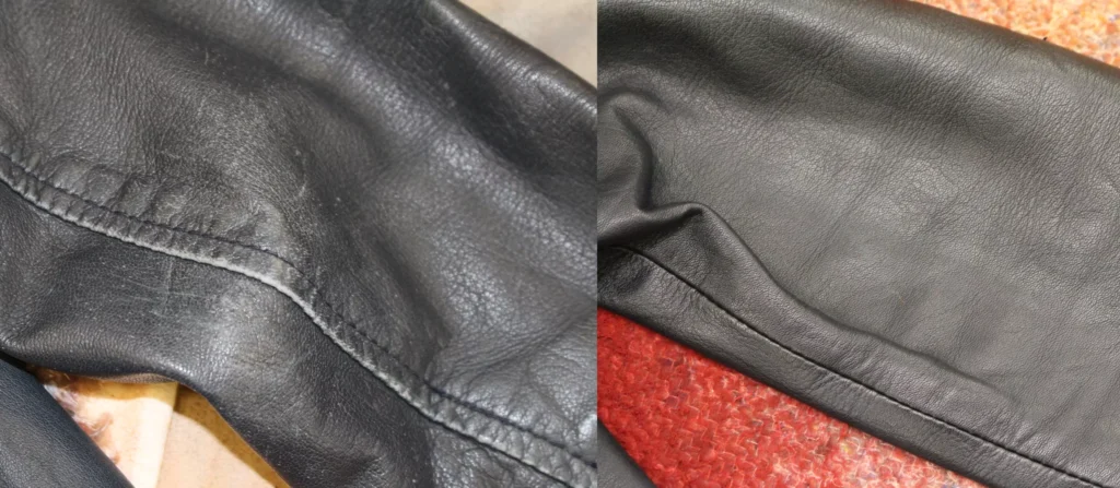 Entretien veste en cuir