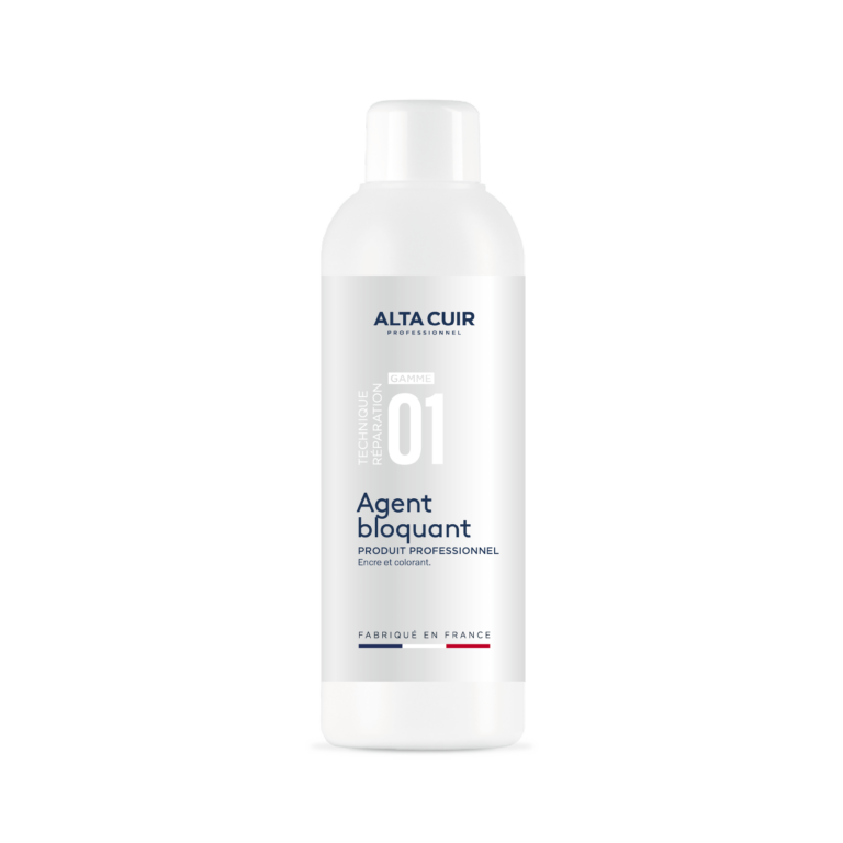 Agent bloquant encre et colorant pour coloration cuir Alta Cuir