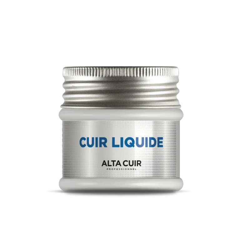 Cuir liquide coloré pour réparer trous et fissures Alta Cuir