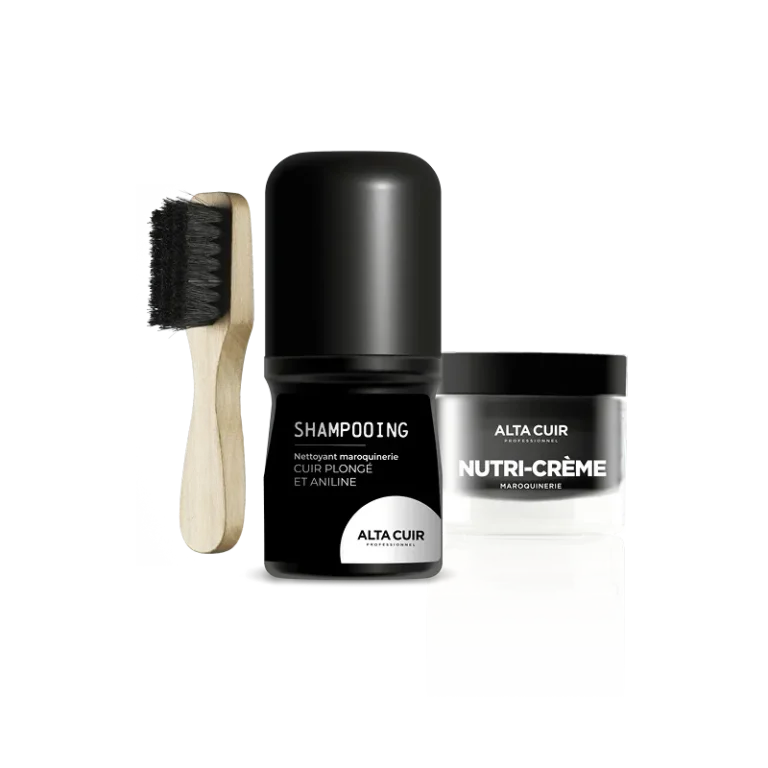 Kit teinture et entretien pour maroquinerie en cuir Alta Cuir