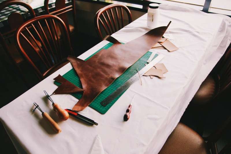 Travail du cuir