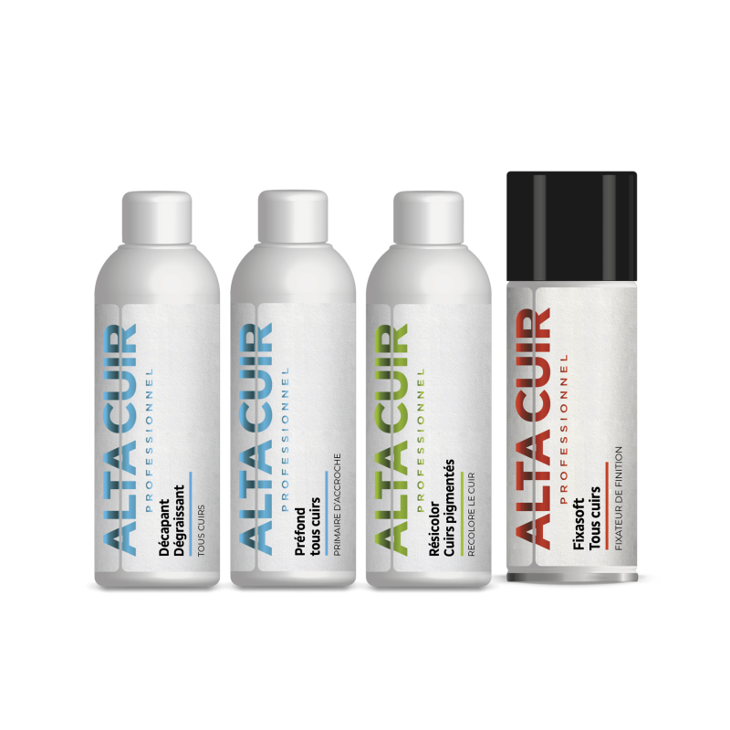 Kit peinture cuir en vrac
